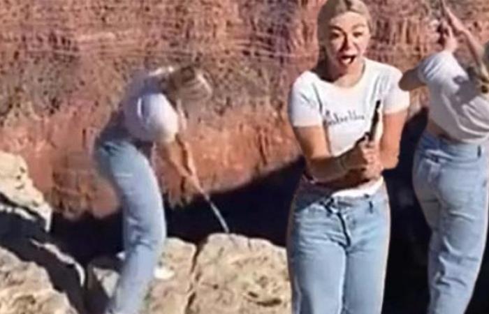 TikTok phenom Katie Sigmond faces jail time for playing golf in the Grand Canyon