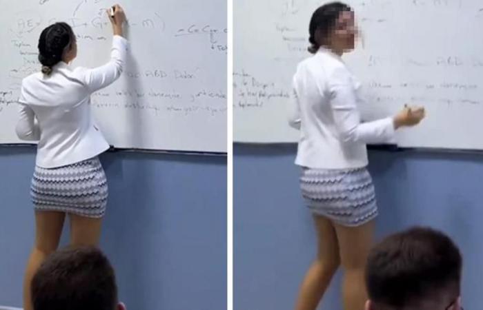 His images sat on the agenda of Turkey! Response to criticism from the teacher who teaches in a mini skirt