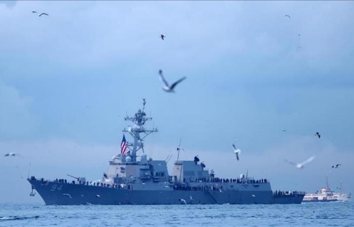 Why is the US ship in Zonguldak? Why did the US warship come to Zonguldak?